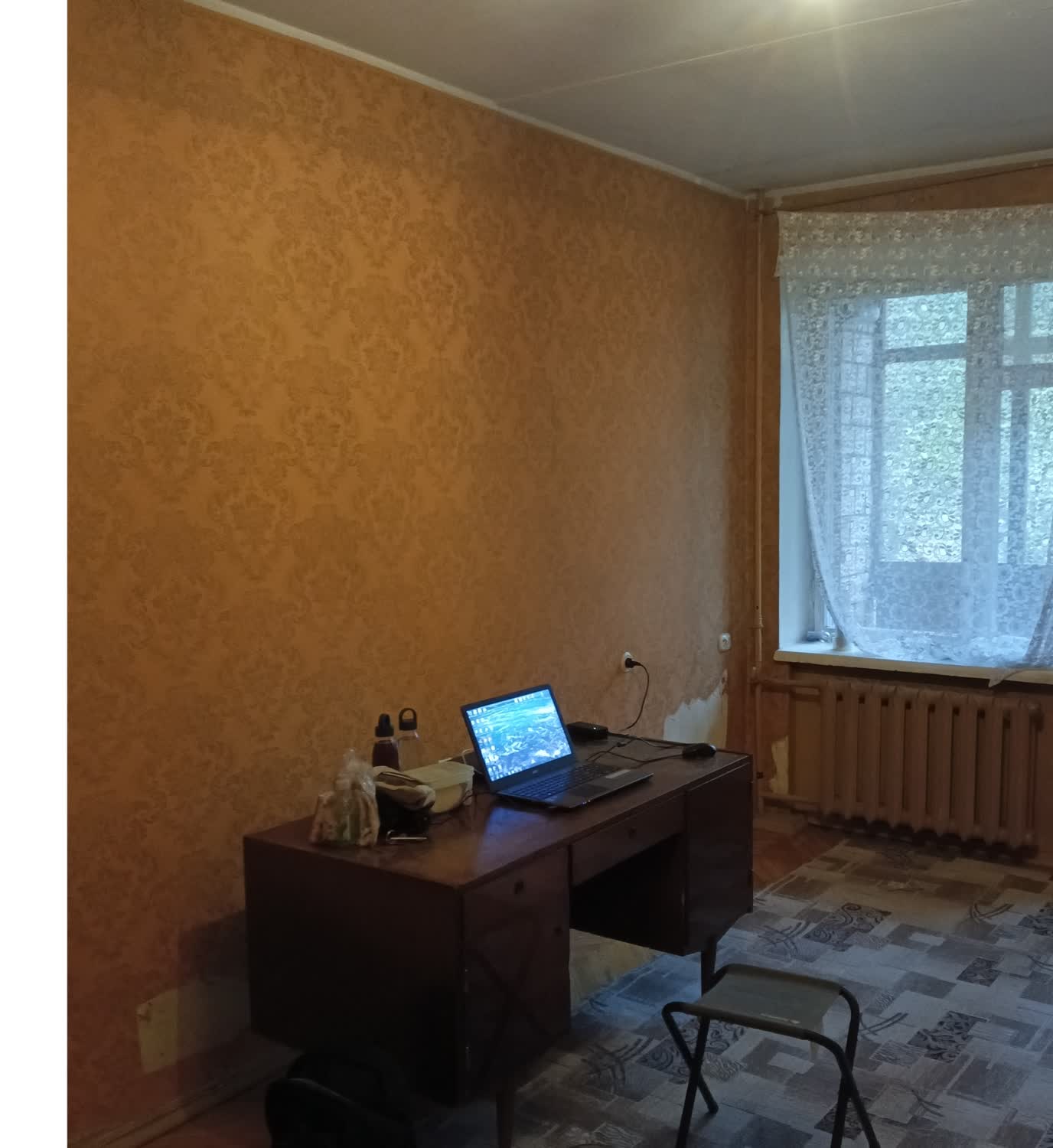 Комната в квартире — до работ